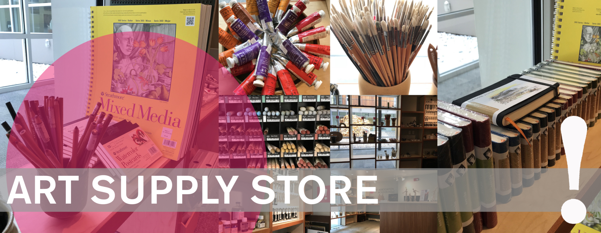 Shop Art Supply Store Art Association of Jackson HoleArt Association