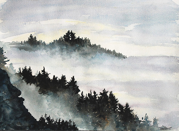 <i>Misty Mountain Morning</i>