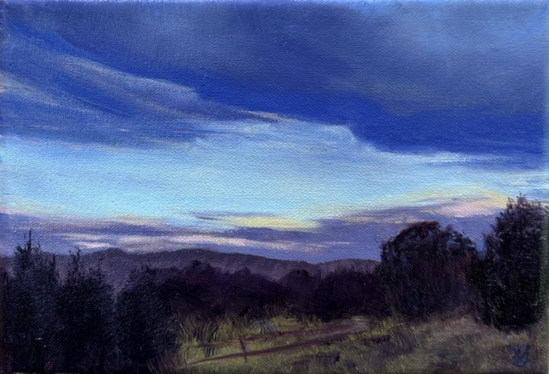 <i><font color='DimGrey'>Evening's Gift</font></i>