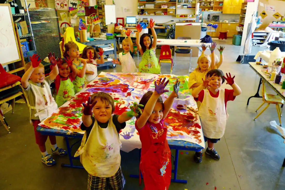 Children's art studio